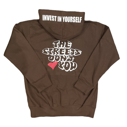"The Streets Don't Love You" Zip-Up
